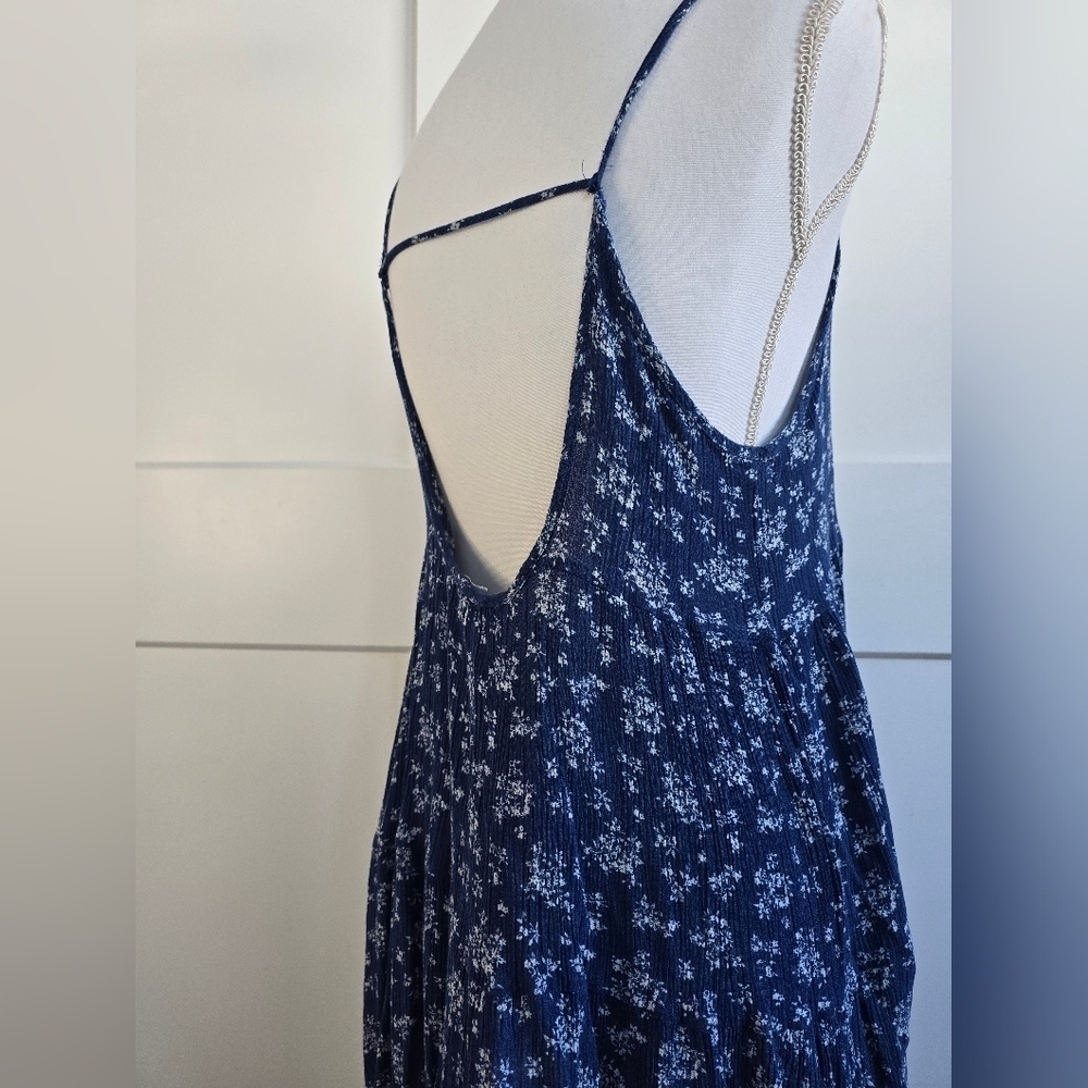 Ocean Drive Floral Blue Dress - Picture 7 of 7